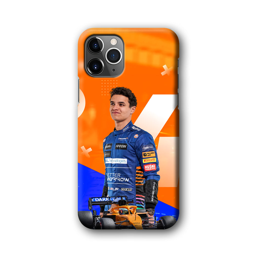 Lando Norris Formula1 iPhone 11 Pro Max Case