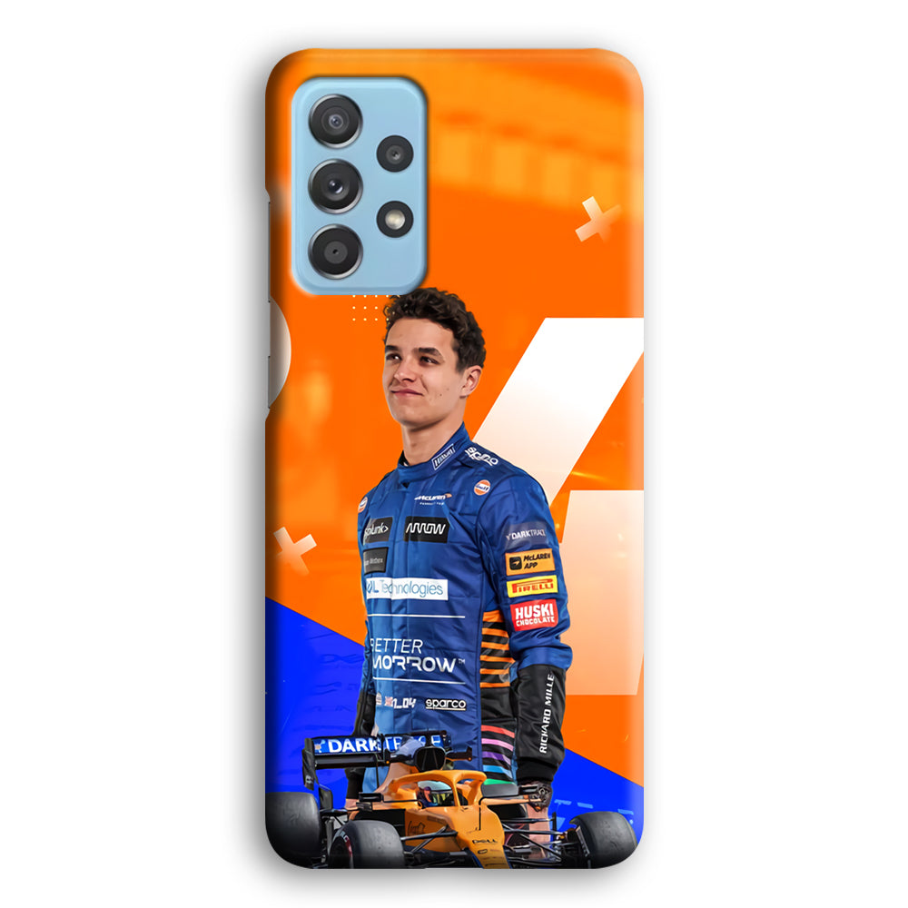 Lando Norris Formula1 Samsung Galaxy A52 Case