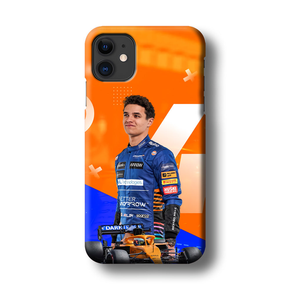 Lando Norris Formula1 iPhone 11 Case