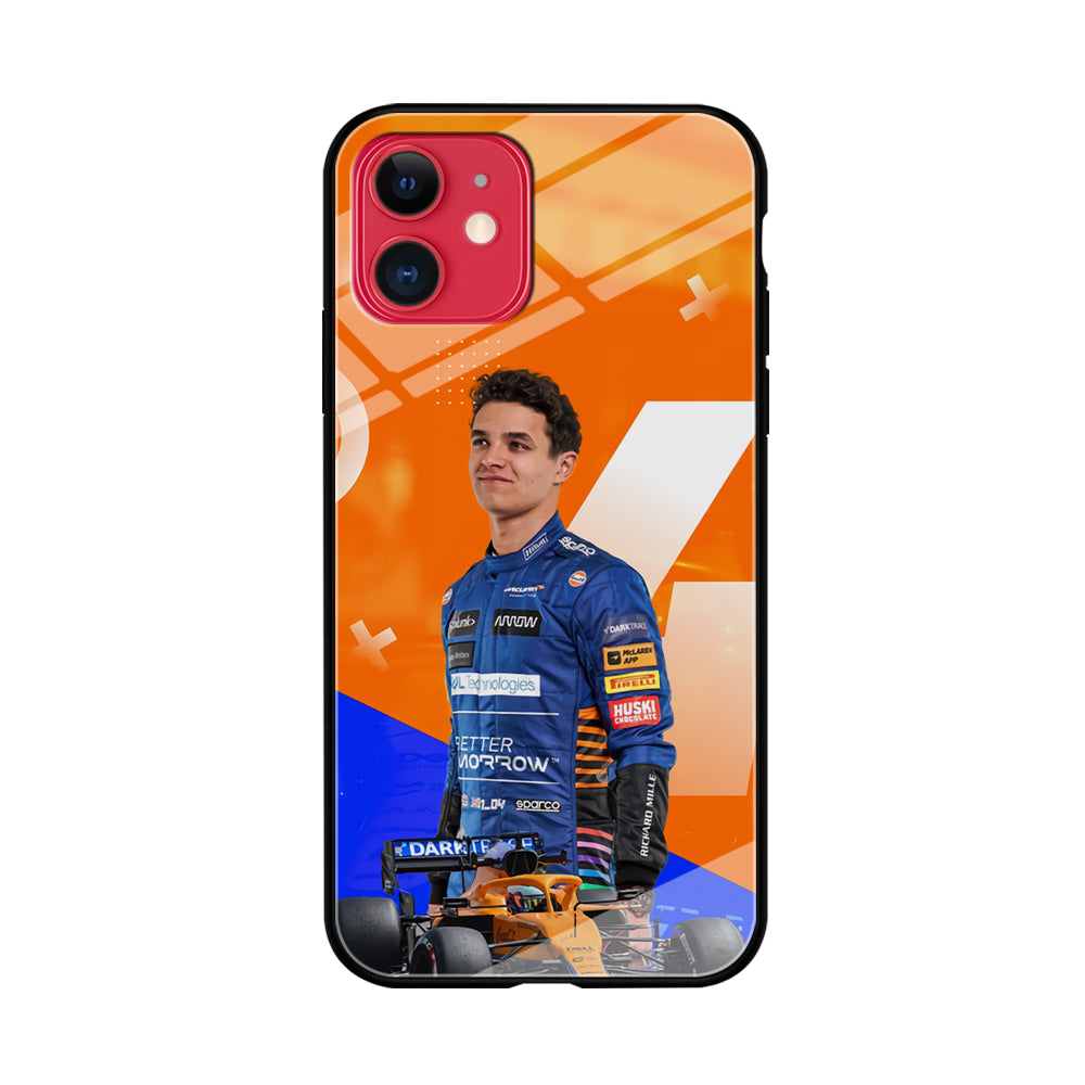 Lando Norris Formula1 iPhone 11 Case