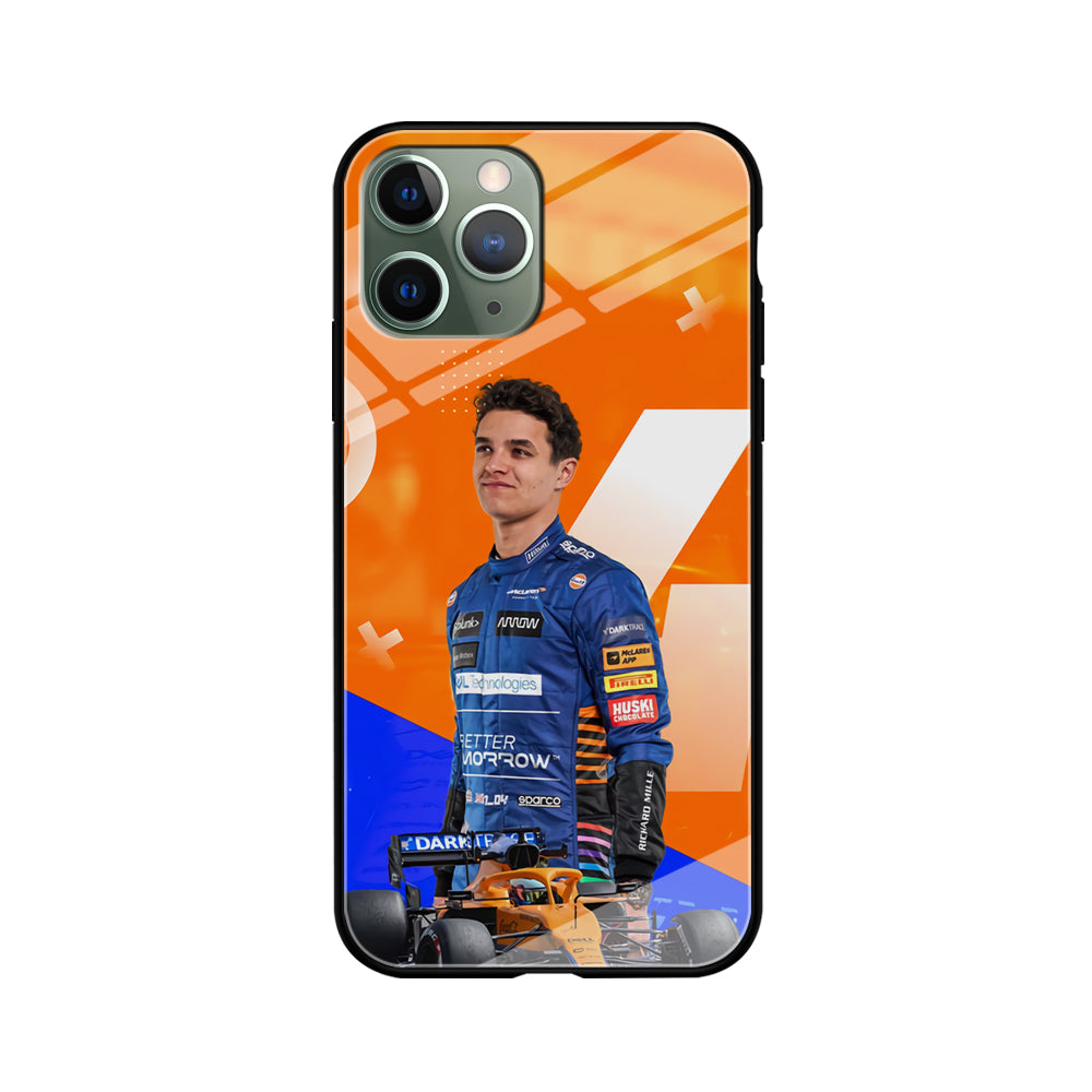 Lando Norris Formula1 iPhone 11 Pro Case