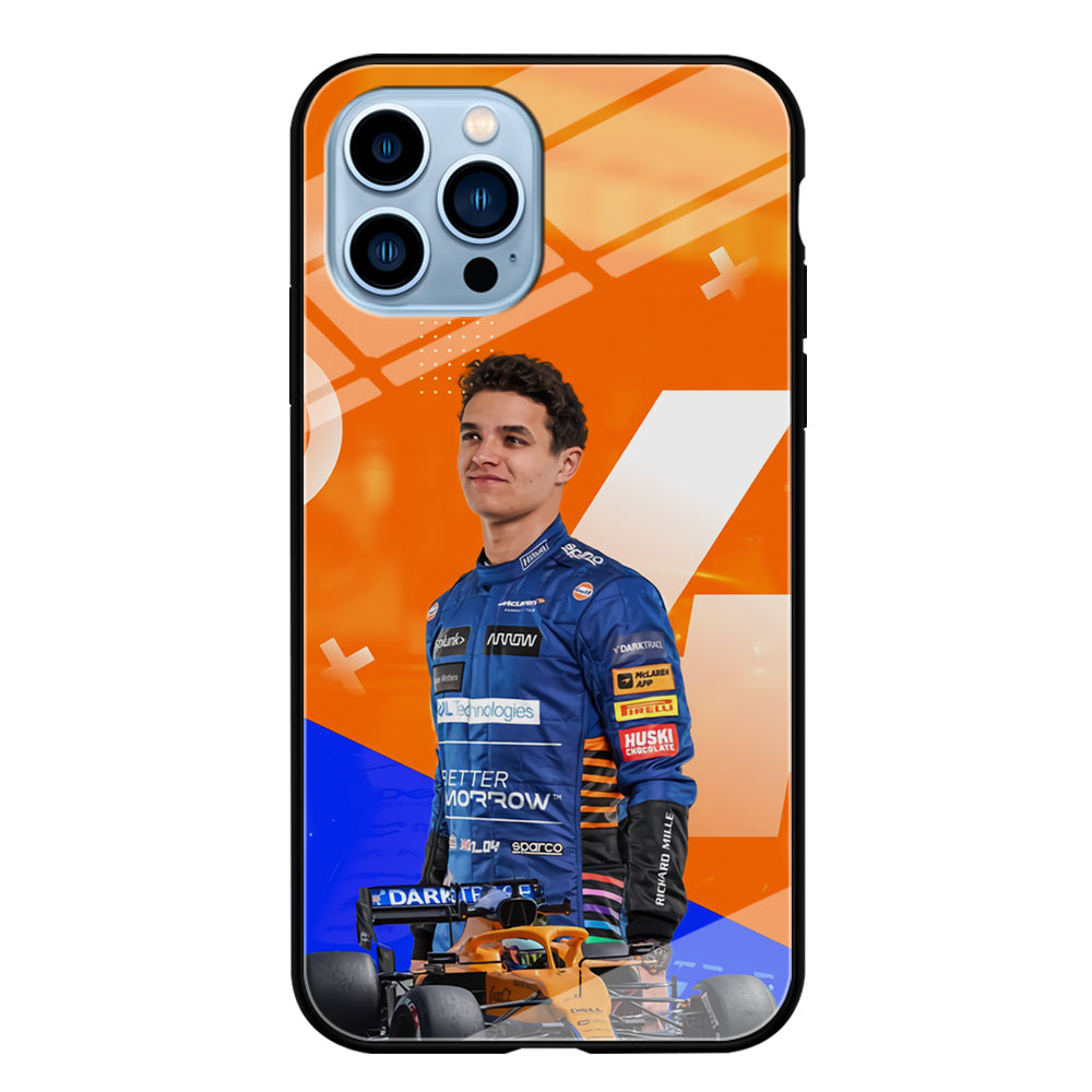 Lando Norris Formula1 iPhone 13 Pro Max Case