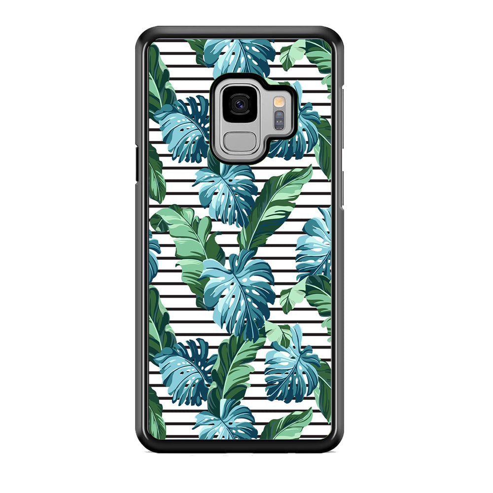 Leaf Stripe Samsung Galaxy S9 Case