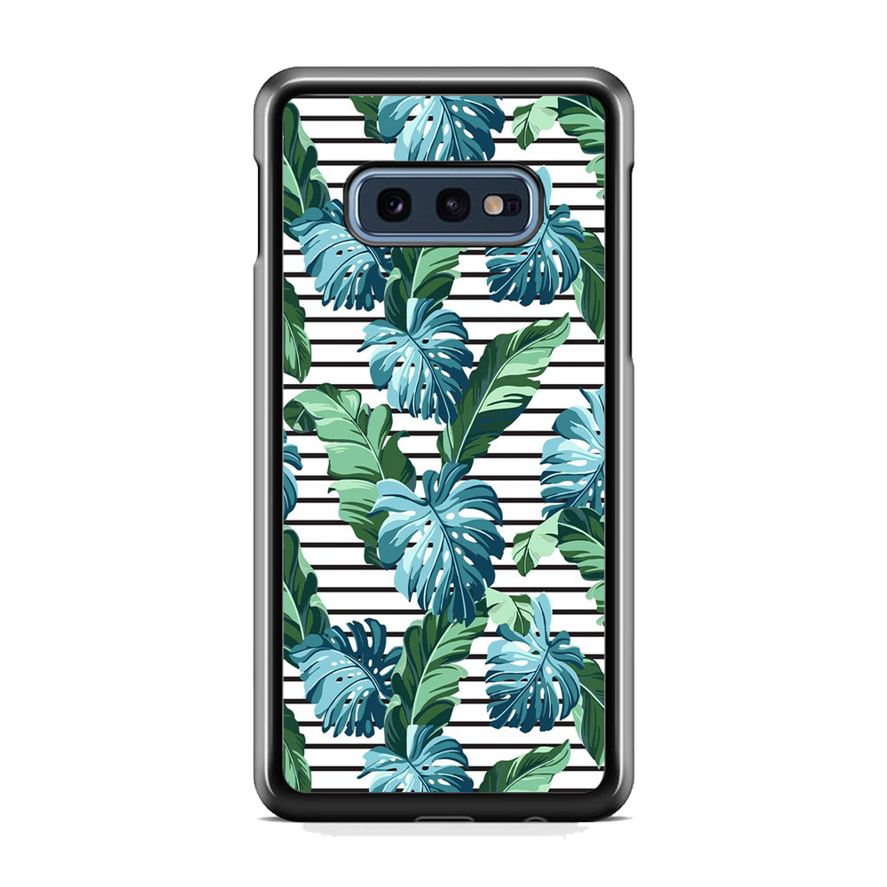Leaf Stripe Samsung Galaxy S10E Case