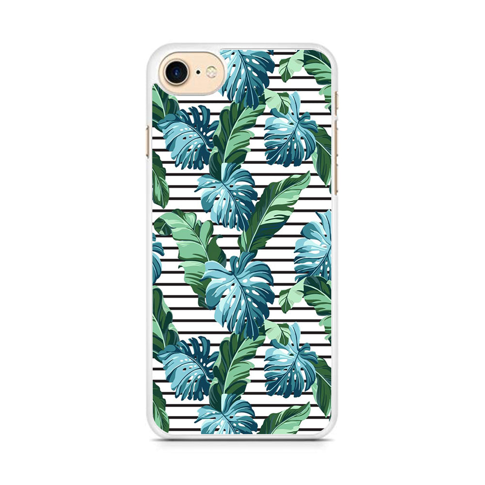 Leaf Stripe iPhone 8 Case