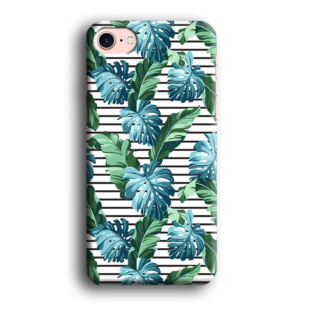 Leaf Stripe iPhone 8 Case
