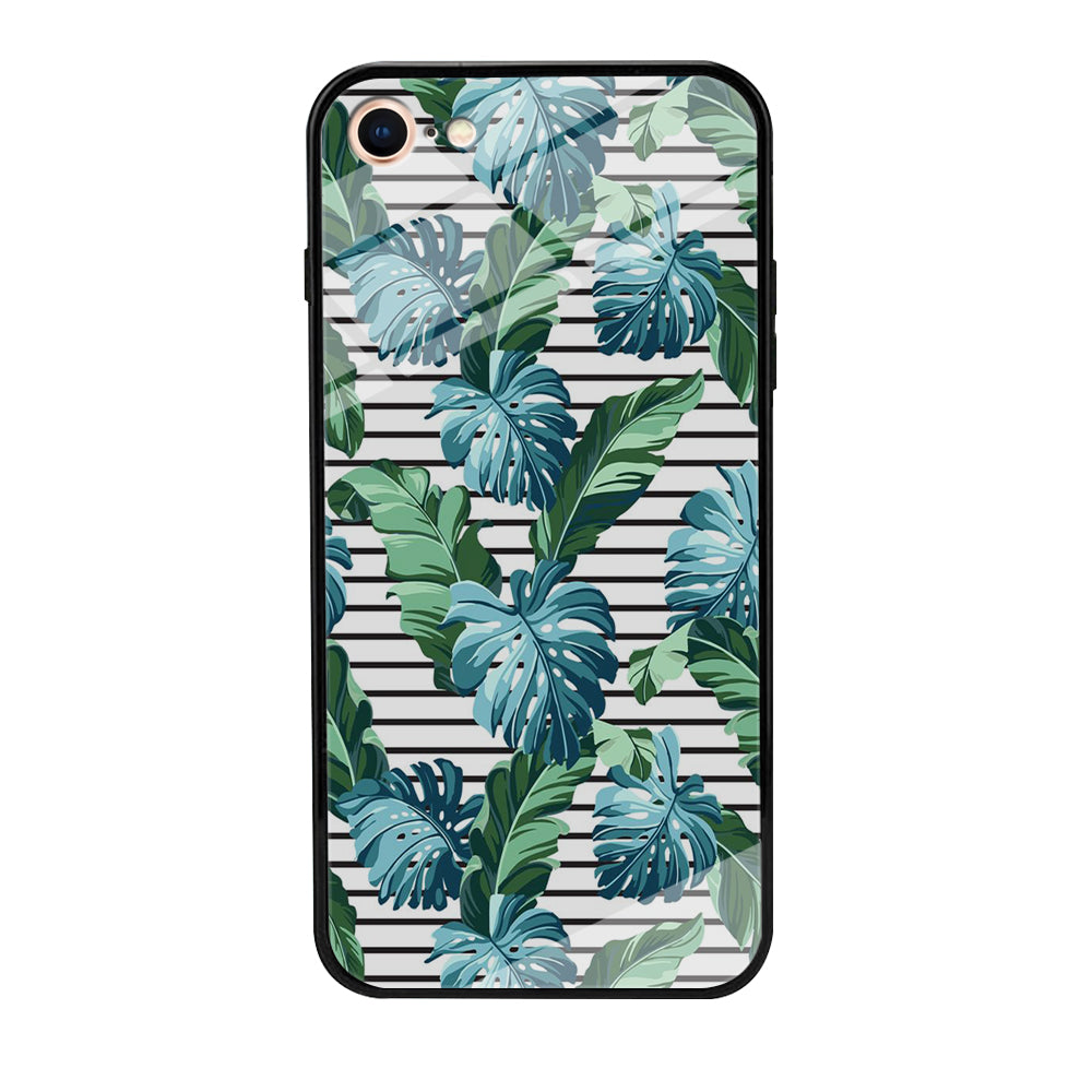 Leaf Stripe iPhone 8 Case
