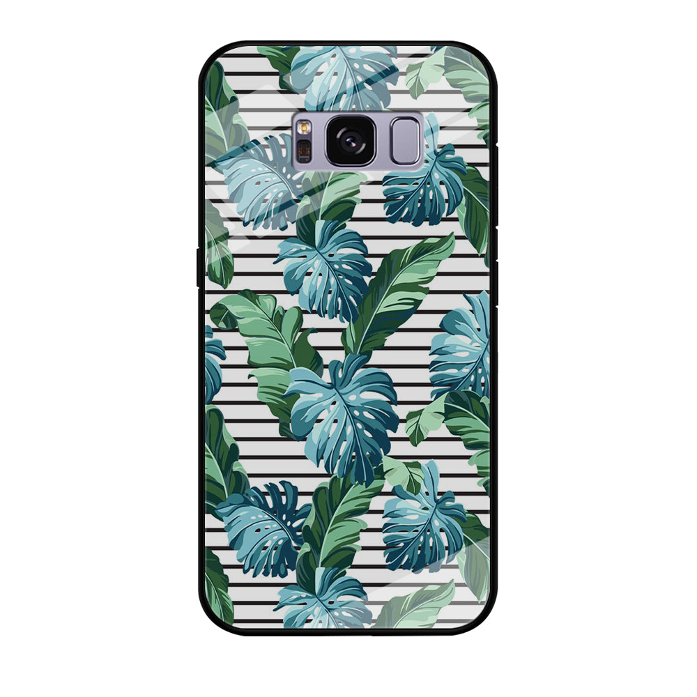 Leaf Stripe Samsung Galaxy S8 Case