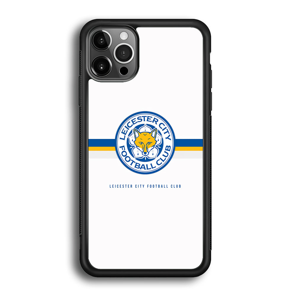 Leicester City Stripe Emblem iPhone 12 Pro Max Case