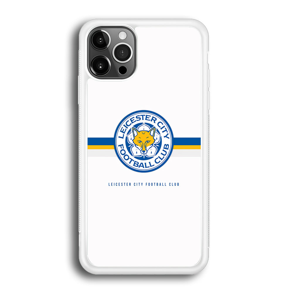 Leicester City Stripe Emblem iPhone 12 Pro Max Case