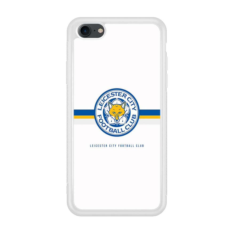 Leicester City Stripe Emblem iPhone 8 Case