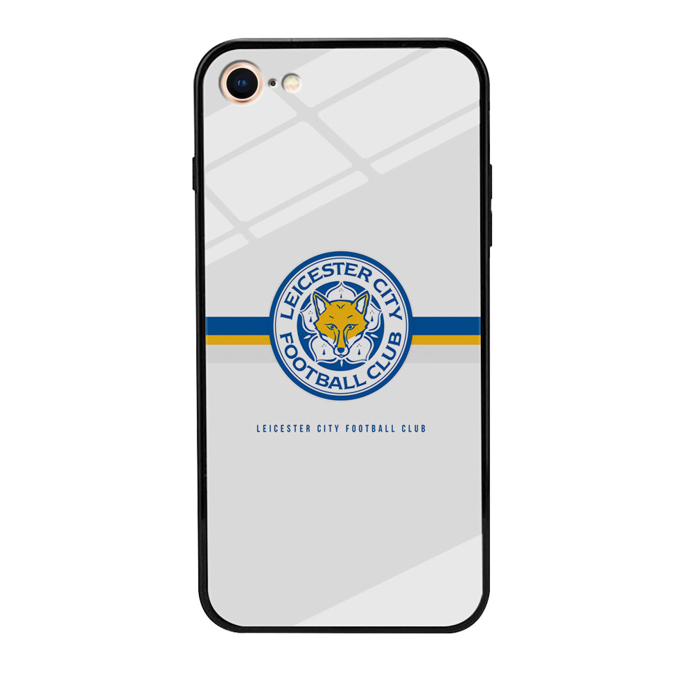 Leicester City Stripe Emblem iPhone 8 Case