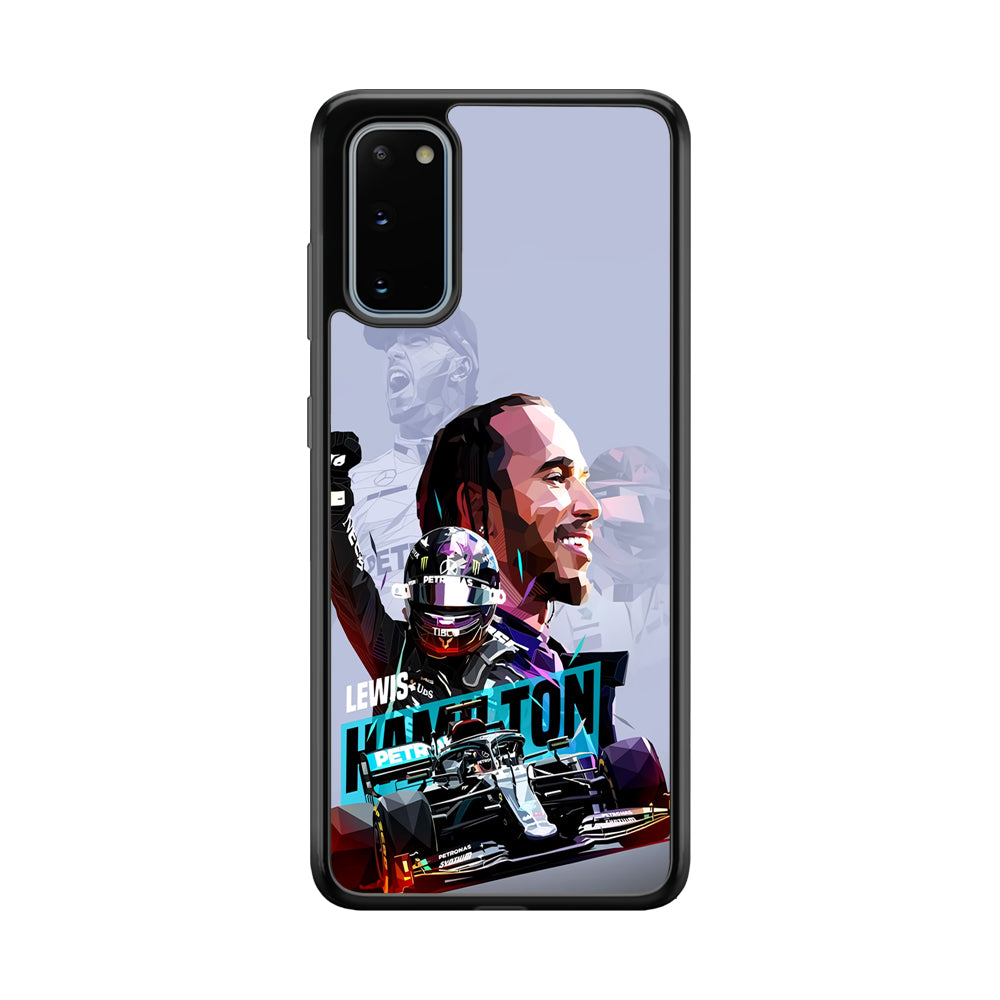 Lewis Hamilton Formula 1 Samsung Galaxy S20 Case