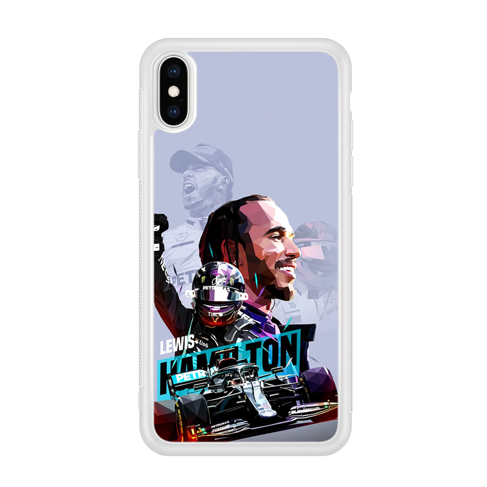 Lewis Hamilton Formula 1 iPhone XS MAX Case