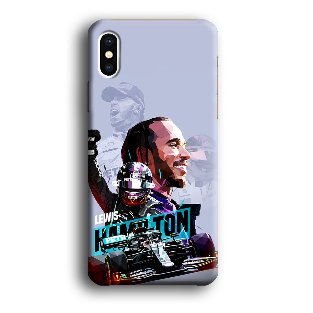 Lewis Hamilton Formula 1 iPhone XS MAX Case