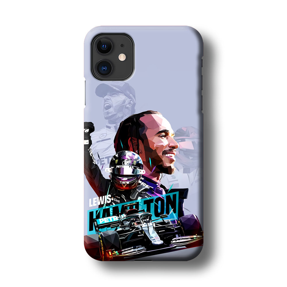 Lewis Hamilton Formula 1 iPhone 11 Case