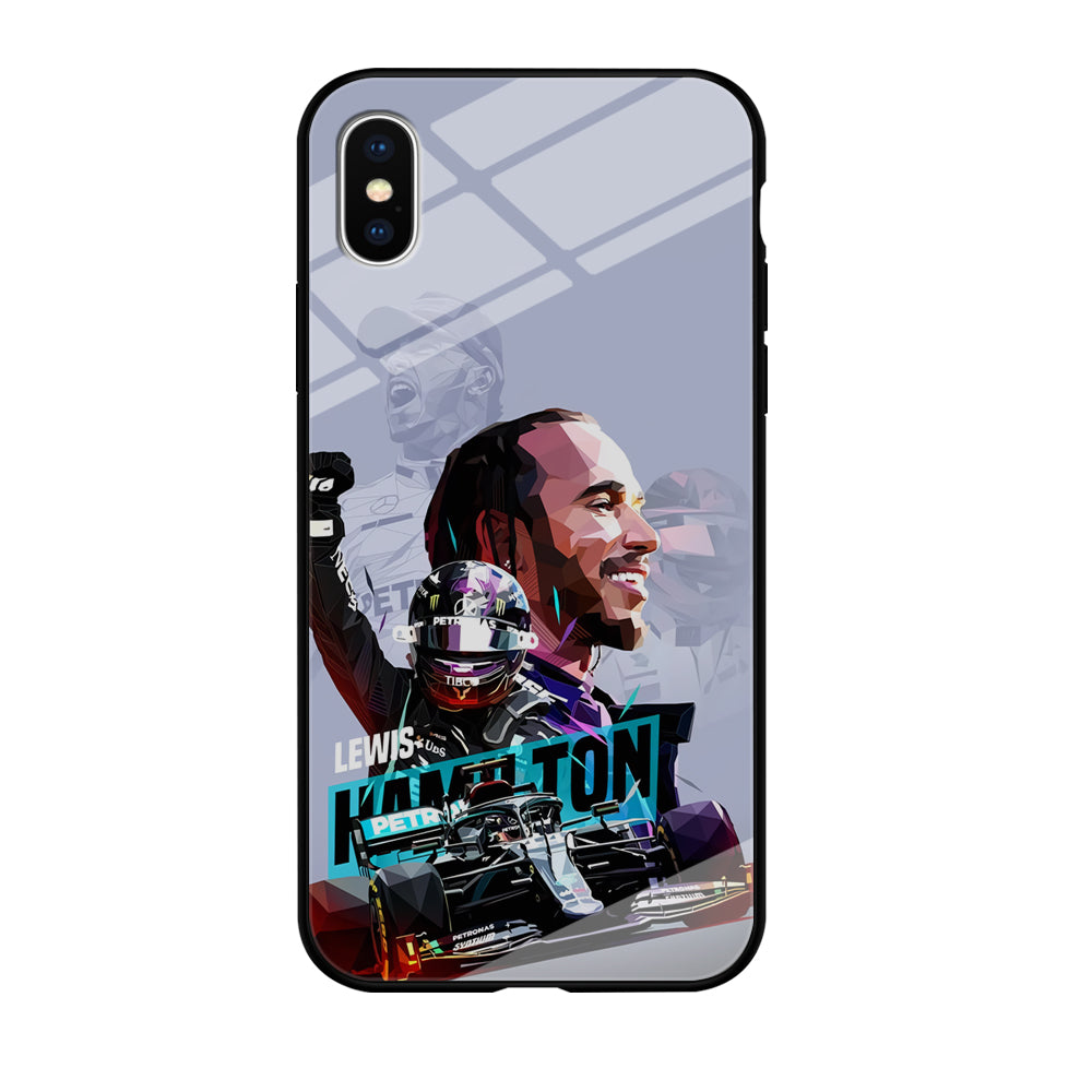 Lewis Hamilton Formula 1 iPhone XS MAX Case