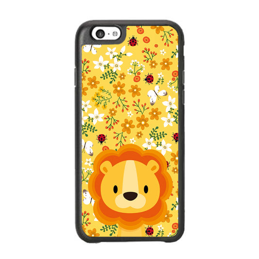 Lion Kid on Flower Garden iPhone 6 Plus | 6s Plus Case