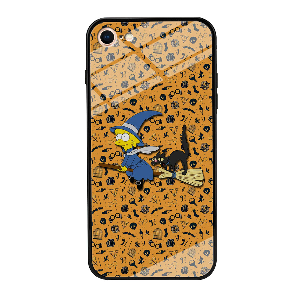 Lisa Simpson and Witch Costume iPhone 8 Case