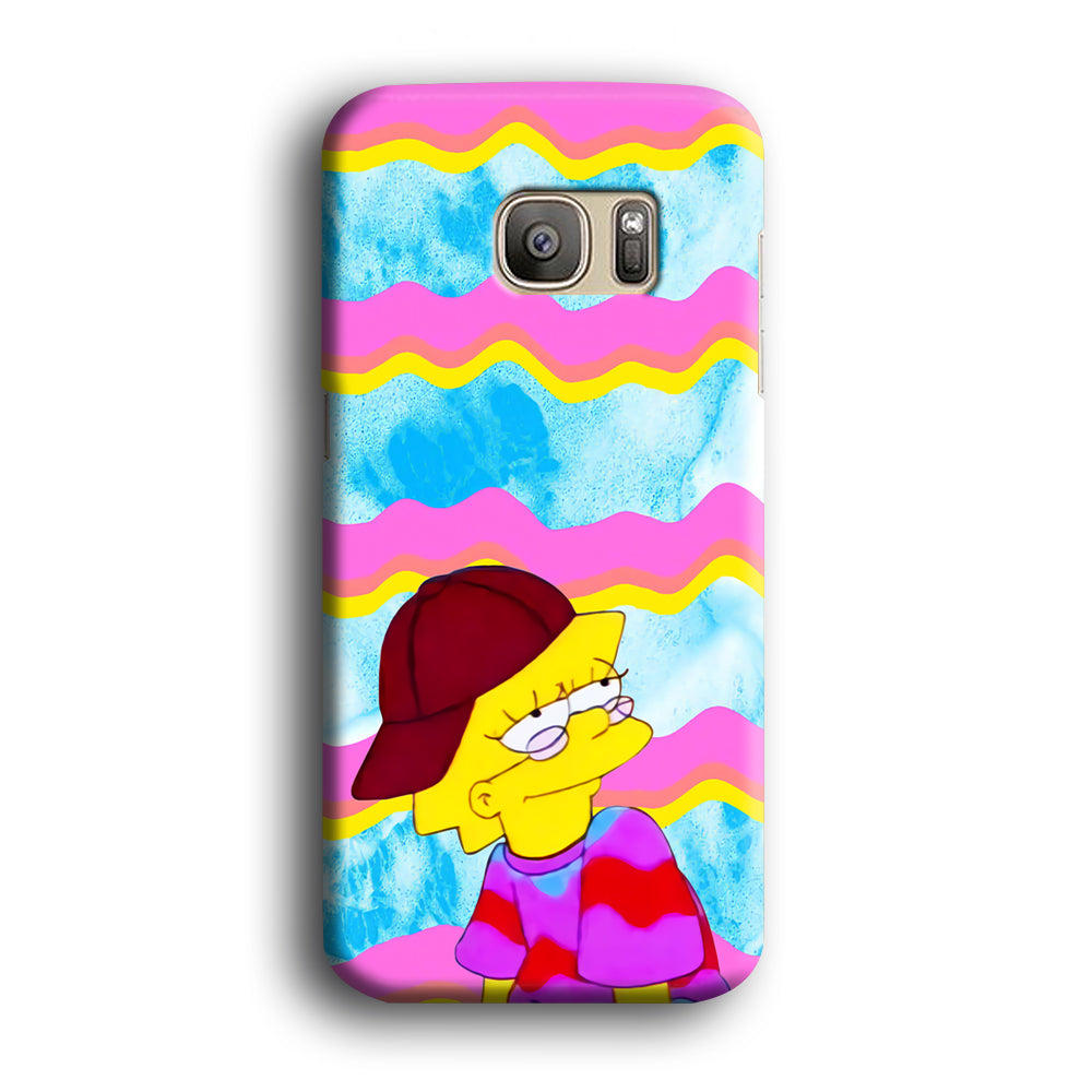 Lisa Smile Waves Samsung Galaxy S7 Edge Case