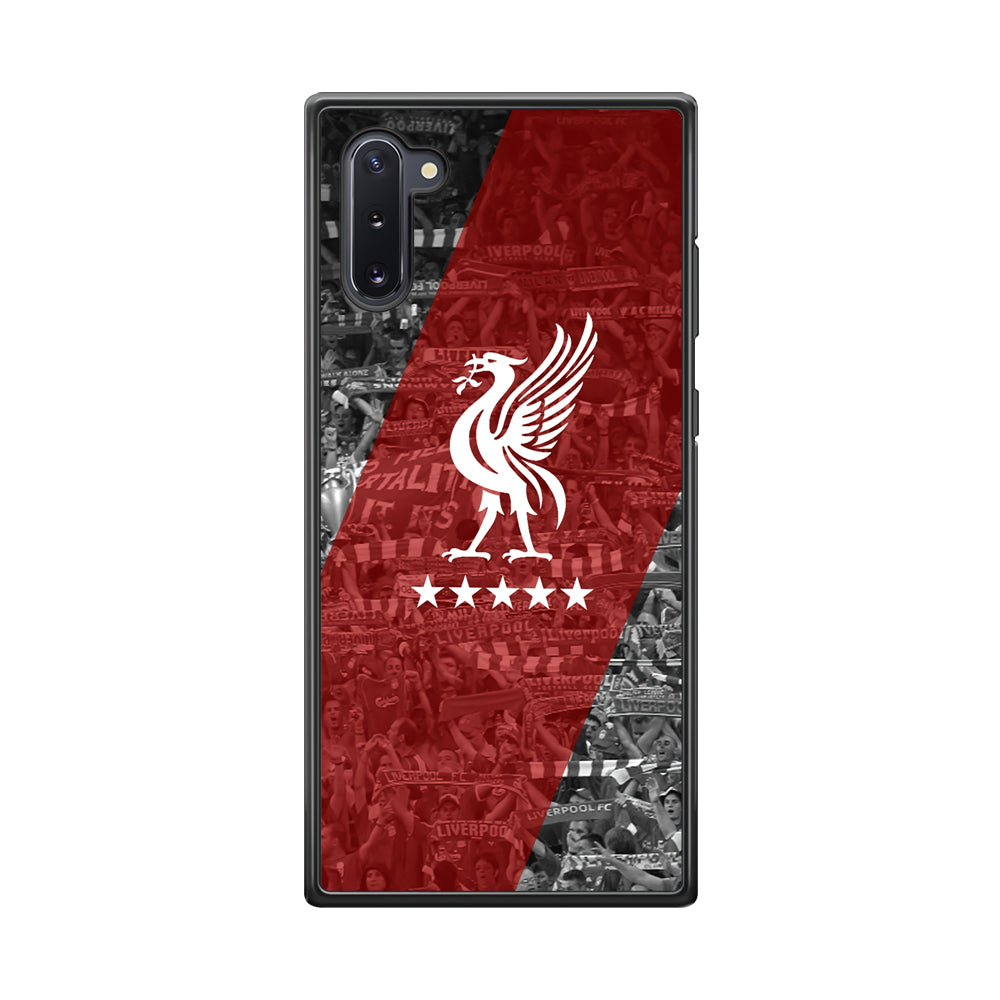 Liverpool The Five Star Samsung Galaxy Note 10 Case