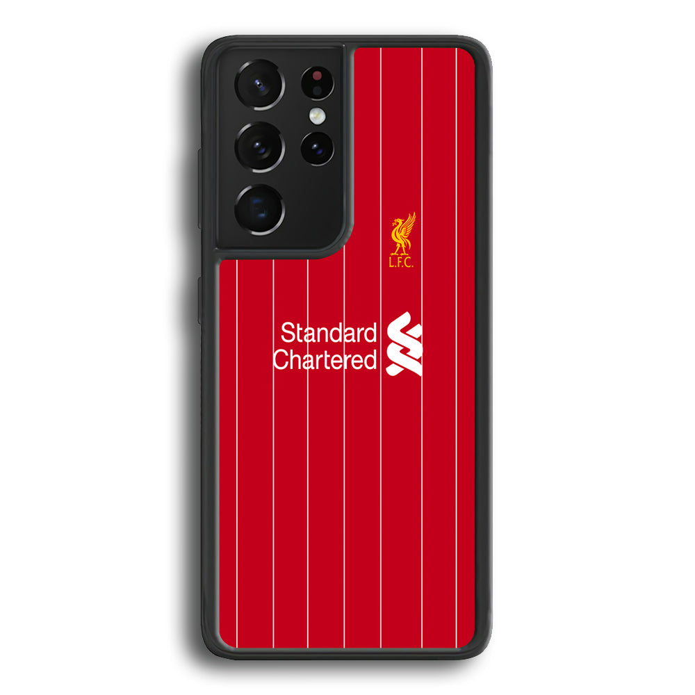 Liverpool The Red Jersey Samsung Galaxy S21 Ultra Case - Carneyforia