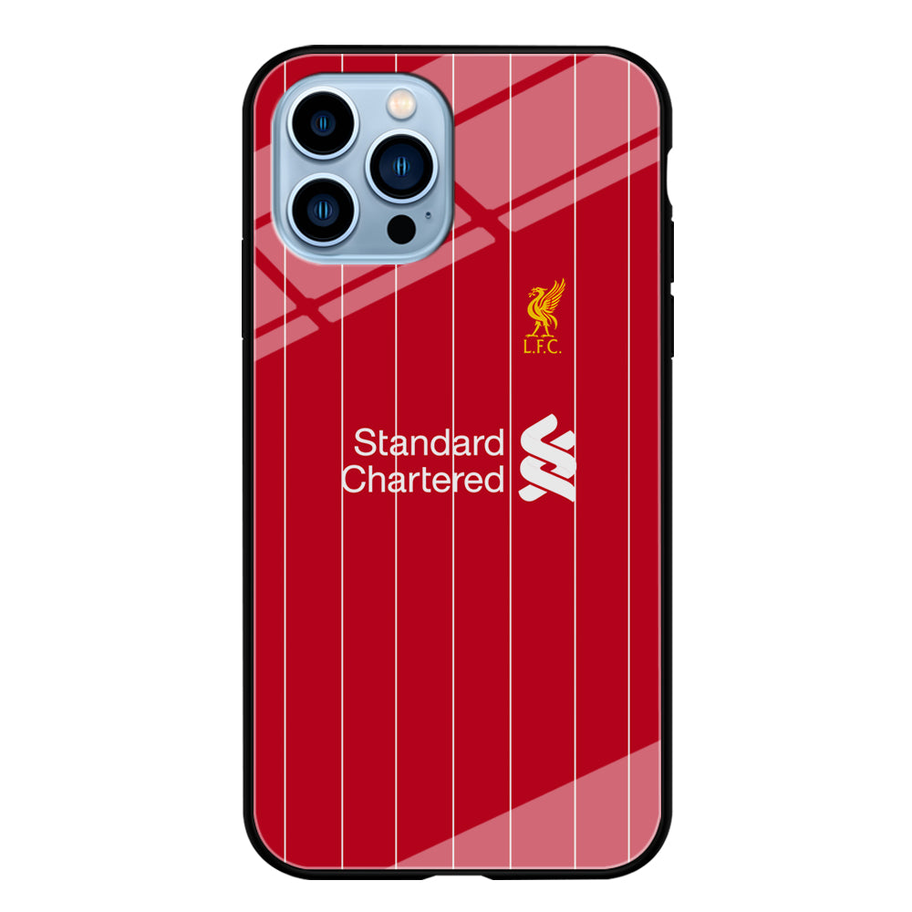 Liverpool The Red Jersey iPhone 13 Pro Case Tempered Glass Case