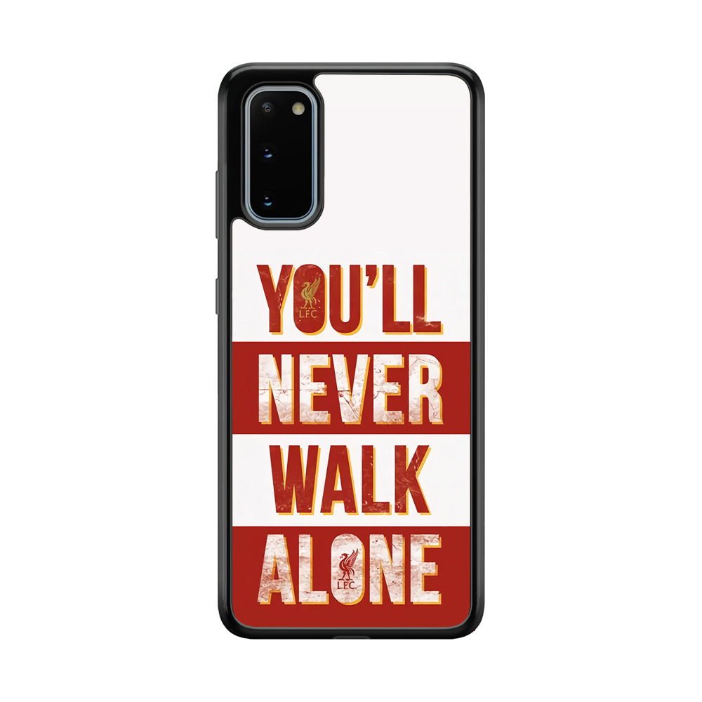Liverpool You'll Never Walk Alone Samsung Galaxy S20 Case