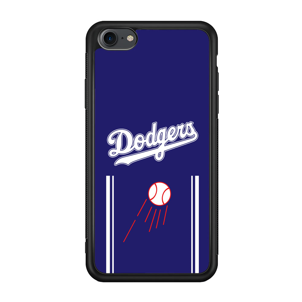 Los Angeles Dodgers Deep Blue Jersey iPhone 8 Case