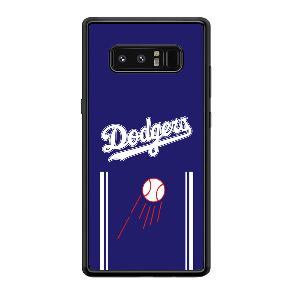 Los Angeles Dodgers Deep Blue Jersey Samsung Galaxy Note 8 Case