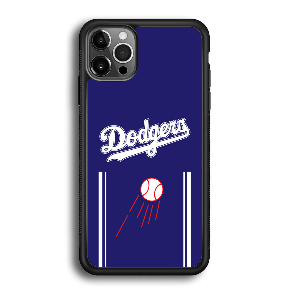 Los Angeles Dodgers Deep Blue Jersey iPhone 12 Pro Max Case