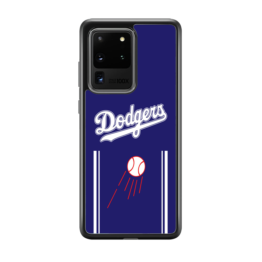 Los Angeles Dodgers Deep Blue Jersey Samsung Galaxy S20 Ultra Case