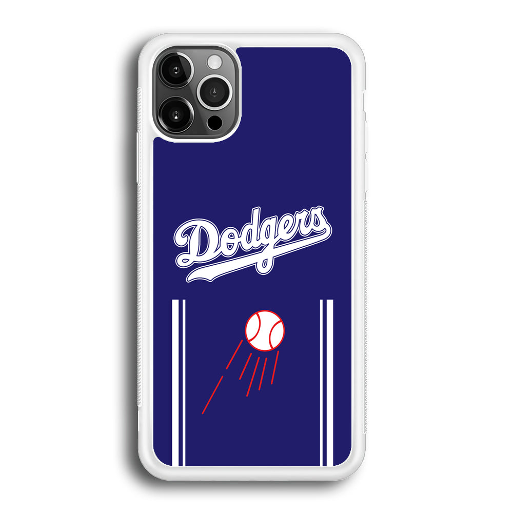 Los Angeles Dodgers Deep Blue Jersey iPhone 12 Pro Max Case