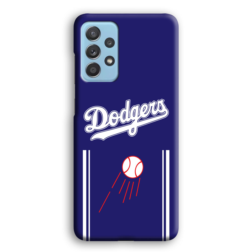 Los Angeles Dodgers Deep Blue Jersey Samsung Galaxy A52 Case