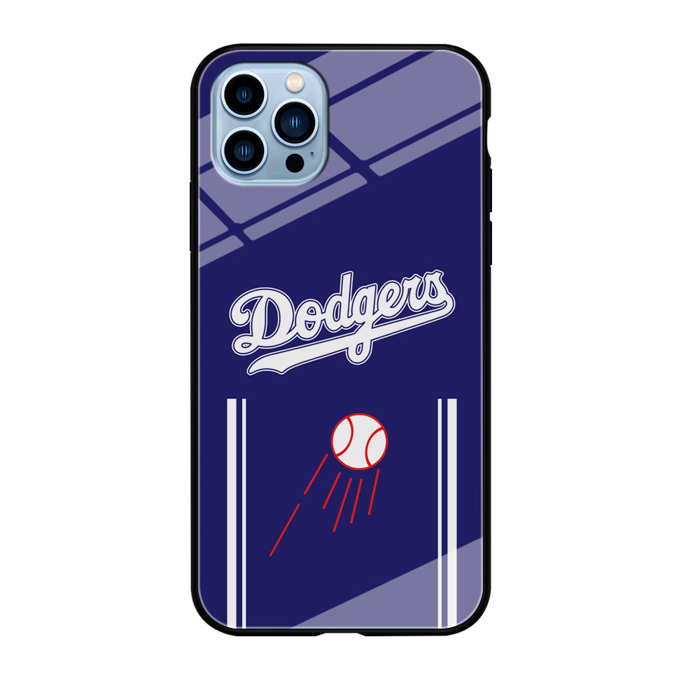 Los Angeles Dodgers Deep Blue Jersey iPhone 12 Pro Case