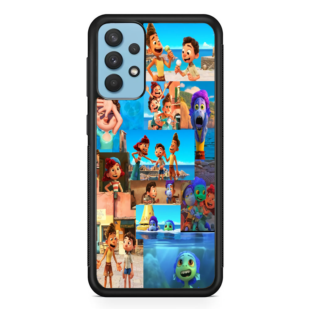 Luca Collage Samsung Galaxy A32 Case