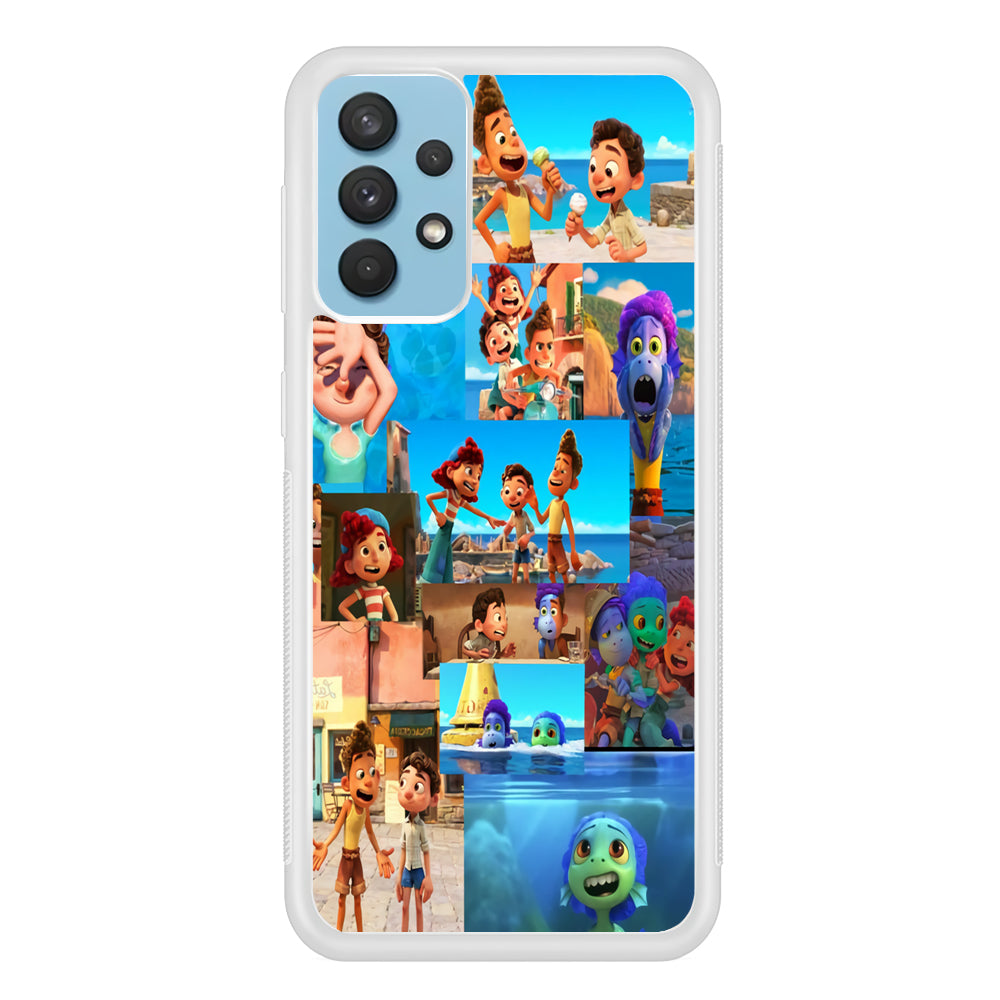 Luca Collage Samsung Galaxy A32 Case