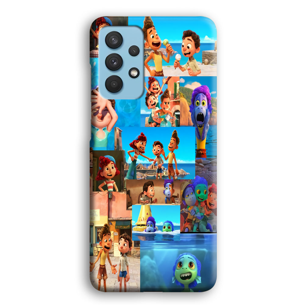 Luca Collage Samsung Galaxy A32 Case