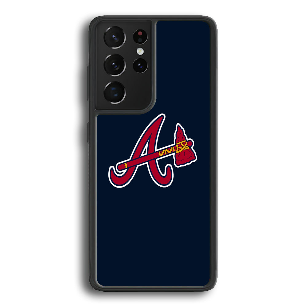 MLB Atlanta Braves Samsung Galaxy S21 Ultra Case - Carneyforia