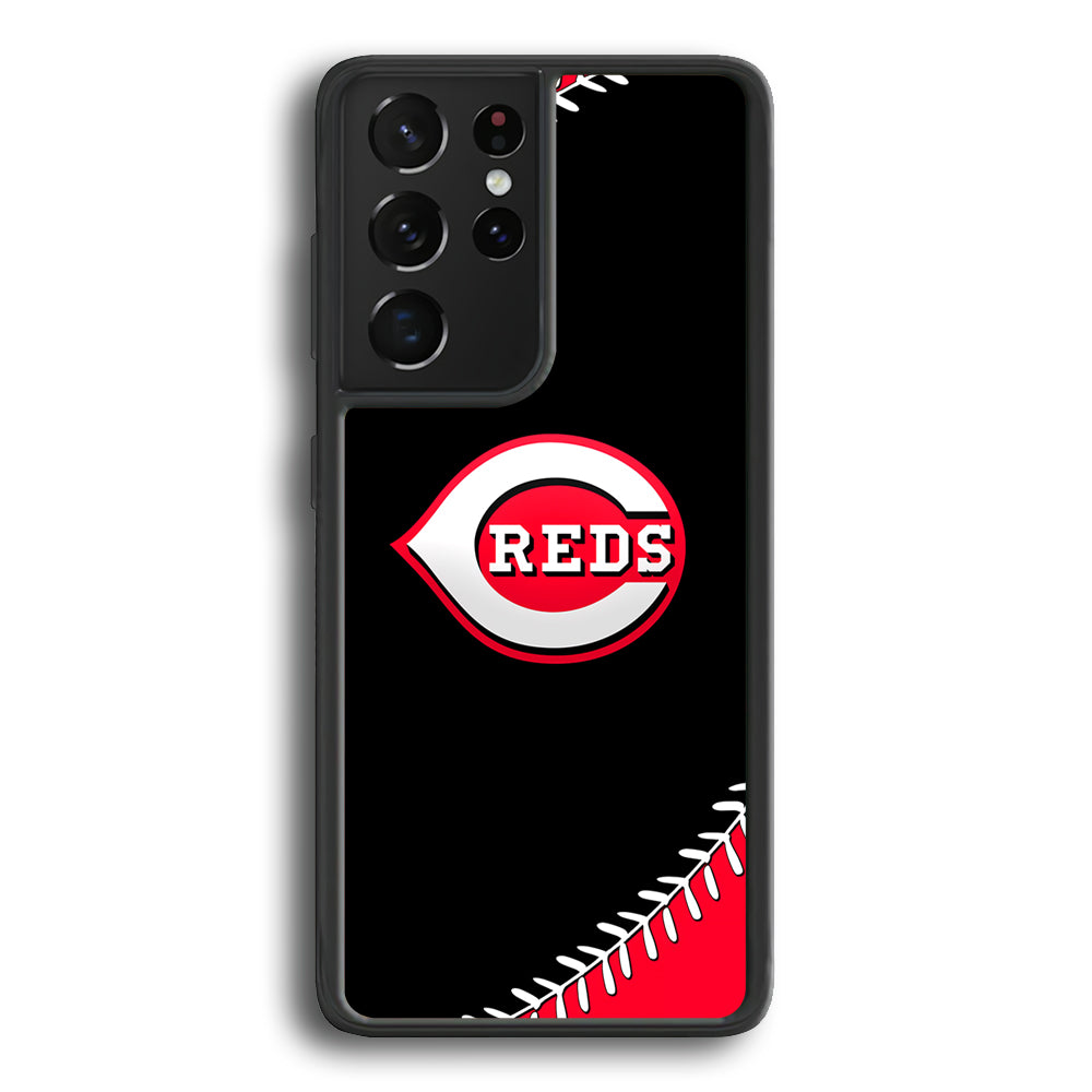 MLB Cincinnati Reds Samsung Galaxy S21 Ultra Case - Carneyforia