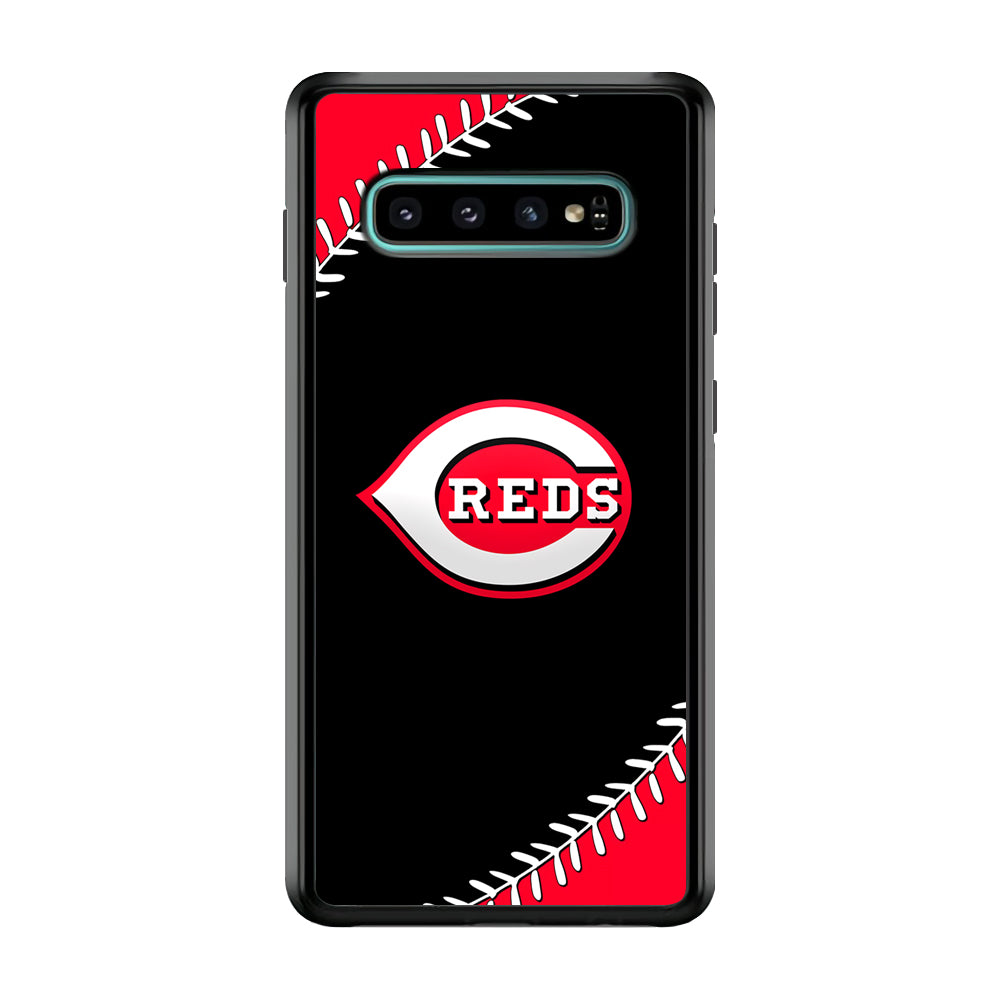 MLB Cincinnati Reds Samsung Galaxy S10 Plus Case