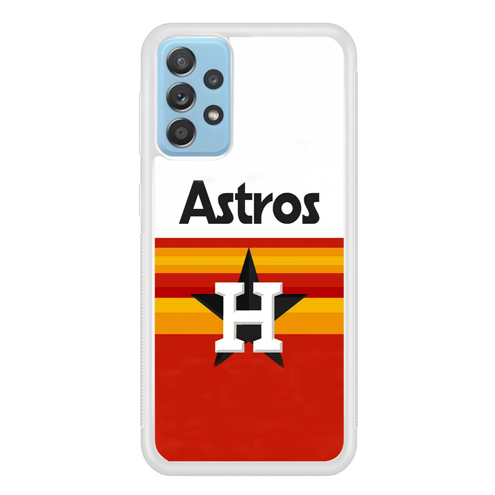 MLB Houston Astros Samsung Galaxy A52 Case