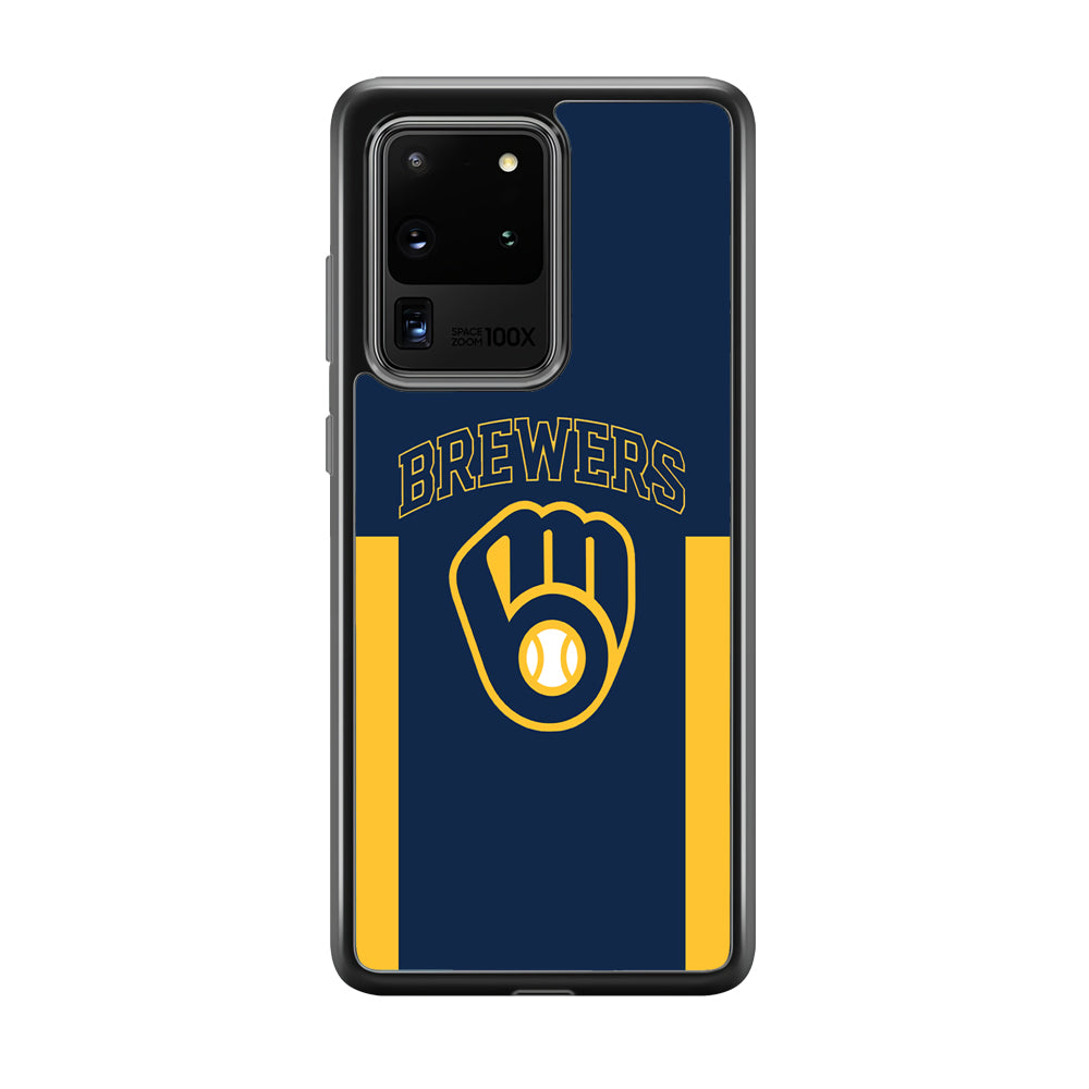 MLB Milwaukee Brewers Samsung Galaxy S20 Ultra Case