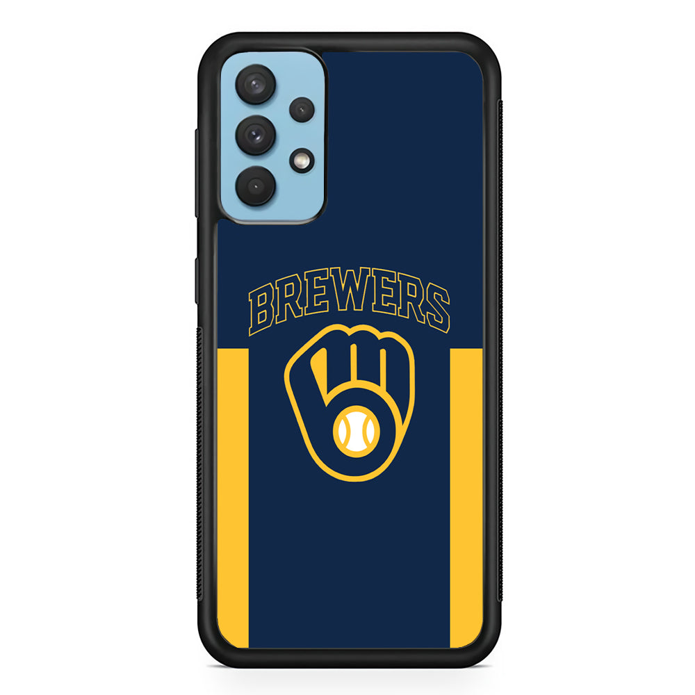MLB Milwaukee Brewers Samsung Galaxy A32 Case
