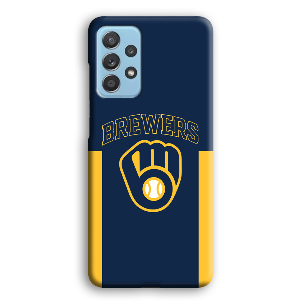 MLB Milwaukee Brewers Samsung Galaxy A52 Case