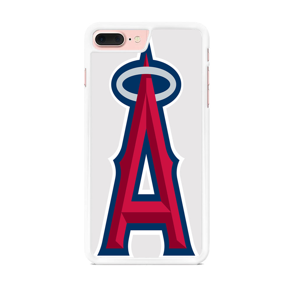 MLB Los Angeles Angels Logo White iPhone 7 Plus Case
