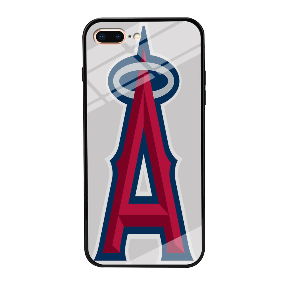 MLB Los Angeles Angels Logo White iPhone 7 Plus Case