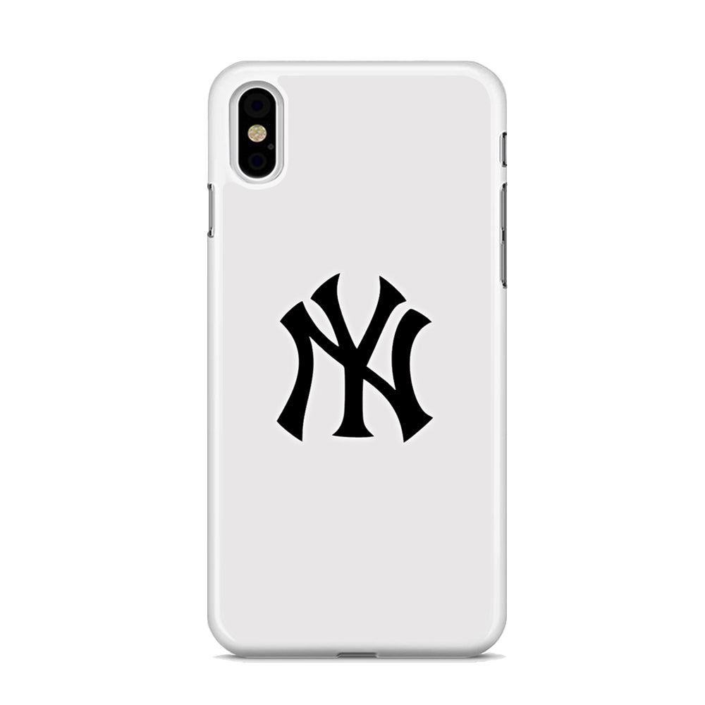 MLB New York Yankees White Milk iPhone XS MAX Case