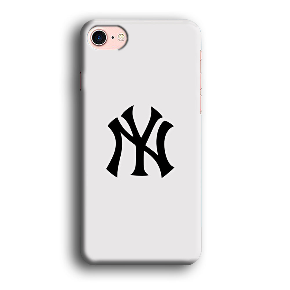 MLB New York Yankees White Milk iPhone 8 Case