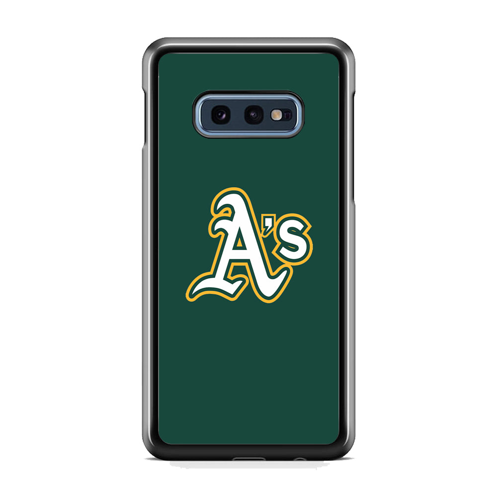 MLB Oakland Athletics Green Samsung Galaxy S10E Case
